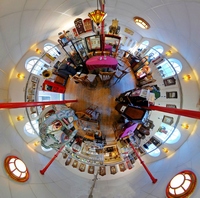 WAK in Little Planet projectie